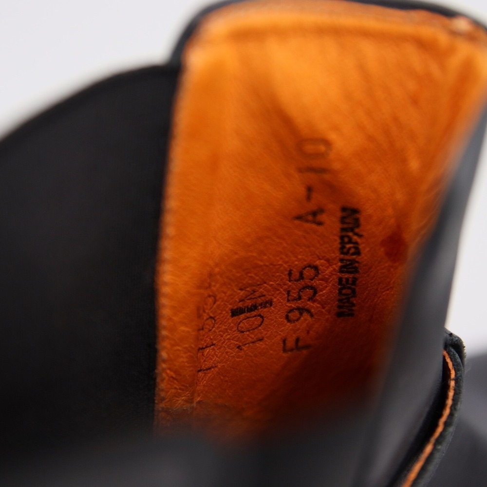 Frye Leather Chelsea Boots Size 10M Black Leather Buckle Strap Ankle Booties - Picture 7 of 9